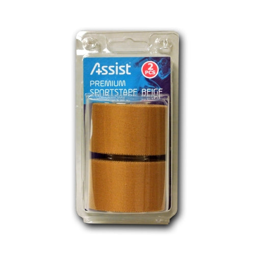 PREMIUM SPORTTEJP 2-PACK DETALJ - BEIGE