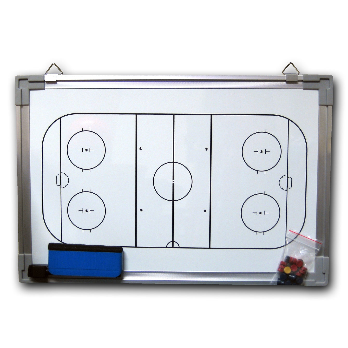 VÄGGPLATTA-ISHOCKEY-M/TILLBEHÖR